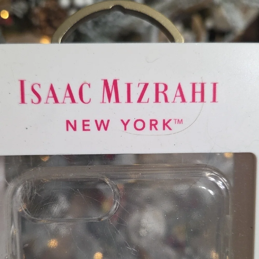 Isaac Mizrahi Purple and White Floral iPhone Case
